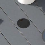 Vicllax 3/5 PCS Outdoor Bar Set, Patio High Bar Chairs and Round Bar Table