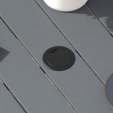 Vicllax 3/5 PCS Outdoor Bar Set, Patio High Bar Chairs and Round Bar Table