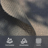 VICLLAX Shade Fabric Sun Shade Cloth Privacy Screen with Grommets for Patio Garden Pergola Cover Canopy