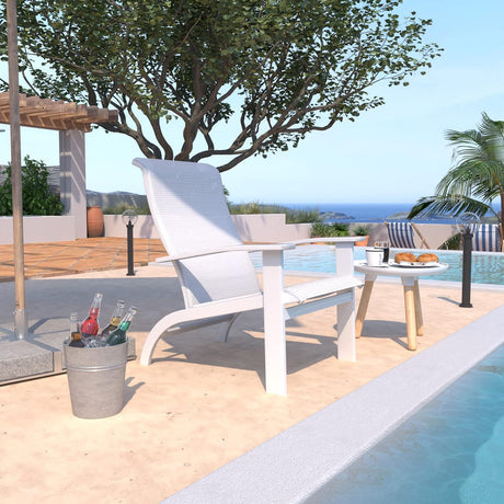 Vicllax Adirondack Chair, Weather-Resistant Outdoor Furniture Lawn Chair