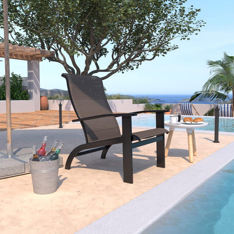 Vicllax Adirondack Chair, Weather-Resistant Outdoor Furniture Lawn Chair