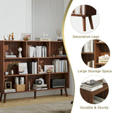 Vicllax Open Bookshelf with Legs, Storage Cube Floor Standing Display Shelf