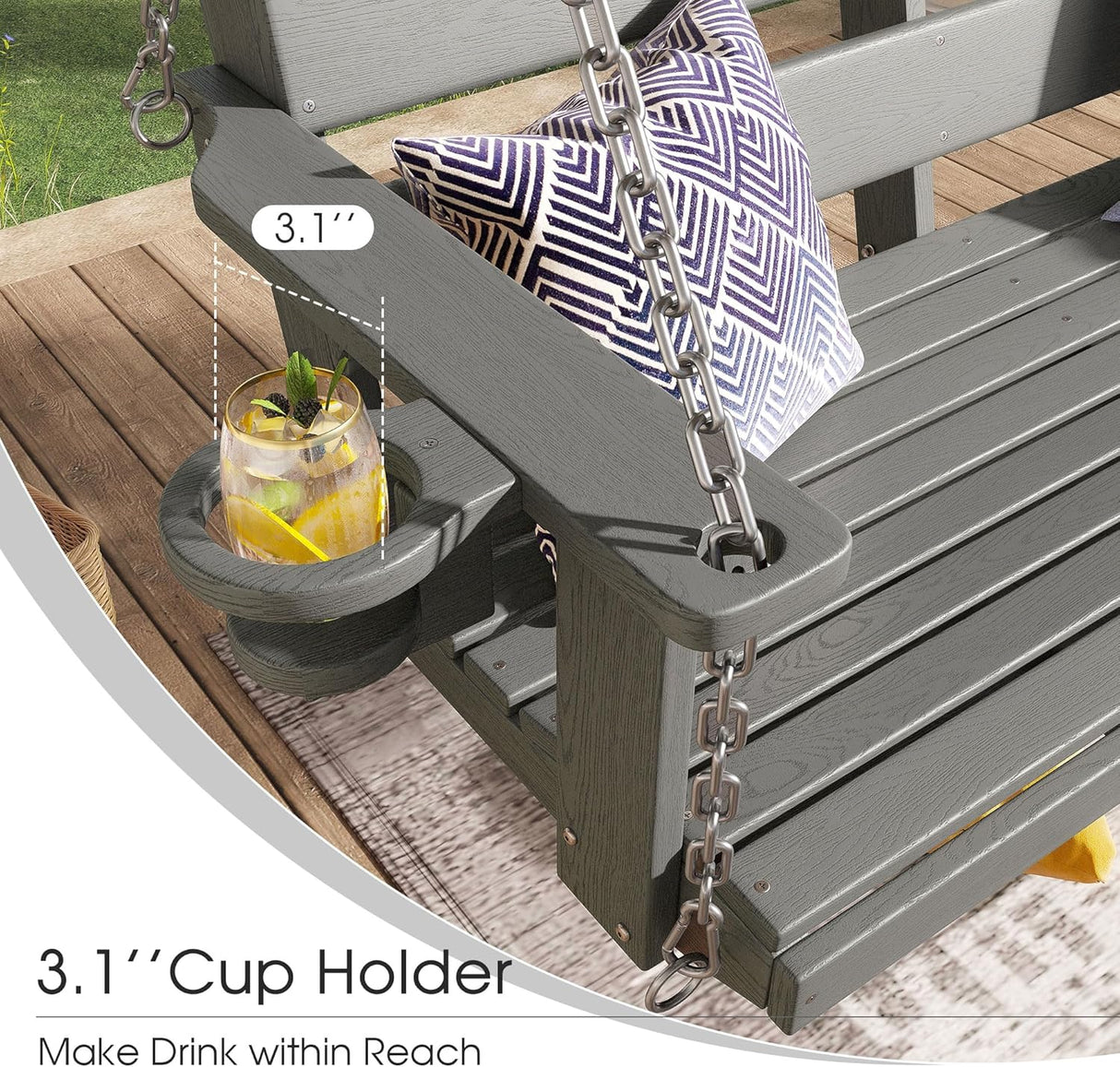 Vicllax Mesa de comedor y sillas de comedor de metal para patio con juego de cojines azules, juego de sillas de comedor de patio de 5/7 piezas