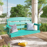 Vicllax Mesa de comedor y sillas de comedor de metal para patio con juego de cojines azules, juego de sillas de comedor de patio de 5/7 piezas