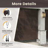 Vicllax Outdoor Sun Blocking Roller Shade, Patio Roll Up Shade Blinds