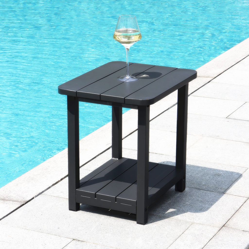 outdoor side table black white blue patio side table rectangular metal small outdoor side table outside table square metal outdoor side table outdoor side table with storage small patio side table round black metal outdoor side table