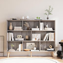 Vicllax Open Bookshelf with Legs, Storage Cube Floor Standing Display Shelf