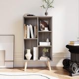 Vicllax Open Bookshelf with Legs, Storage Cube Floor Standing Display Shelf