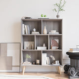Vicllax Open Bookshelf with Legs, Storage Cube Floor Standing Display Shelf