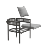 Vicllax Aria Low-back Outdoor Dining Armchair