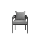 Vicllax Aria Low-back Outdoor Dining Armchair