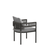 Vicllax Aria Low-back Outdoor Dining Armchair