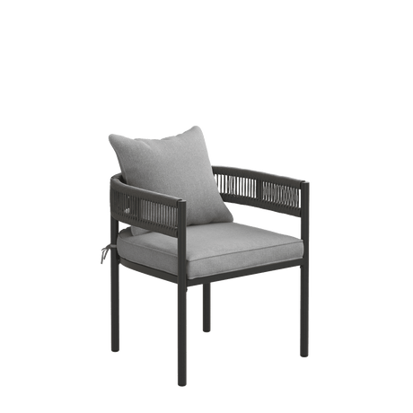 Vicllax Aria Low-back Outdoor Dining Armchair