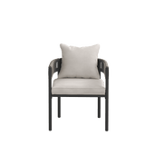 Vicllax Aria Low-back Outdoor Dining Armchair