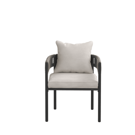Vicllax Aria Low-back Outdoor Dining Armchair