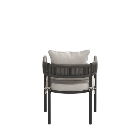 Vicllax Aria Low-back Outdoor Dining Armchair