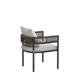Vicllax Aria Low-back Outdoor Dining Armchair