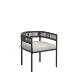 Vicllax Aria Low-back Outdoor Dining Armchair