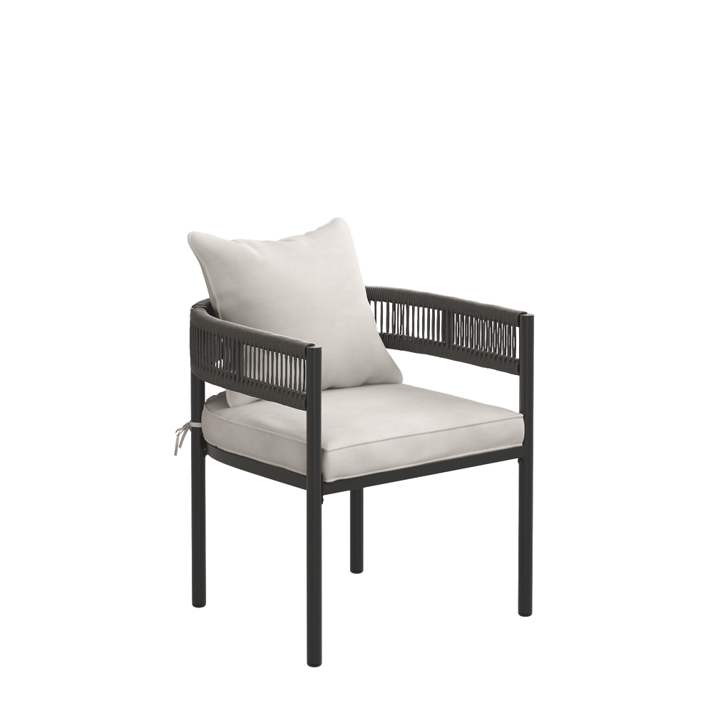 Vicllax Aria Low-back Outdoor Dining Armchair