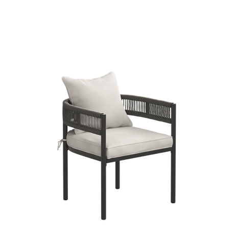 Vicllax Aria Low-back Outdoor Dining Armchair