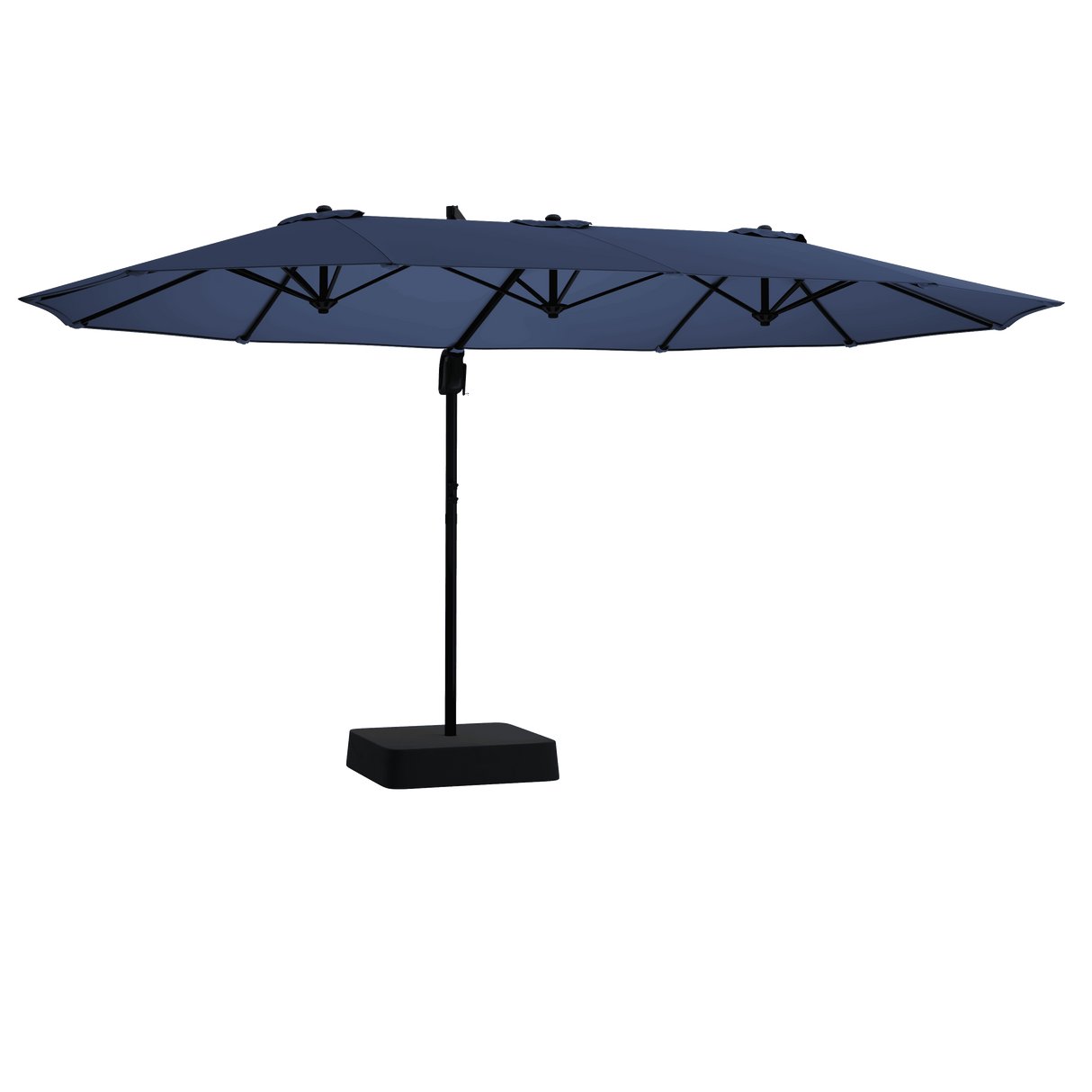 VICLLAX 13FT Large Double-Sided Patio Umbrella