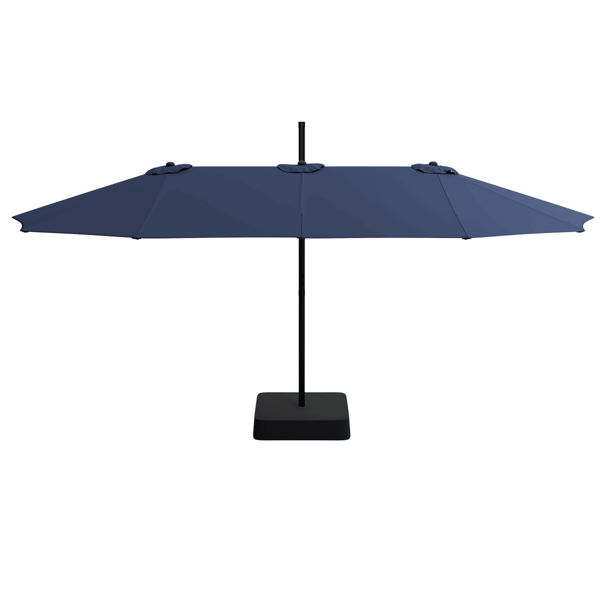 VICLLAX 13FT Large Double-Sided Patio Umbrella