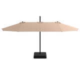 VICLLAX 13FT Large Double-Sided Patio Umbrella