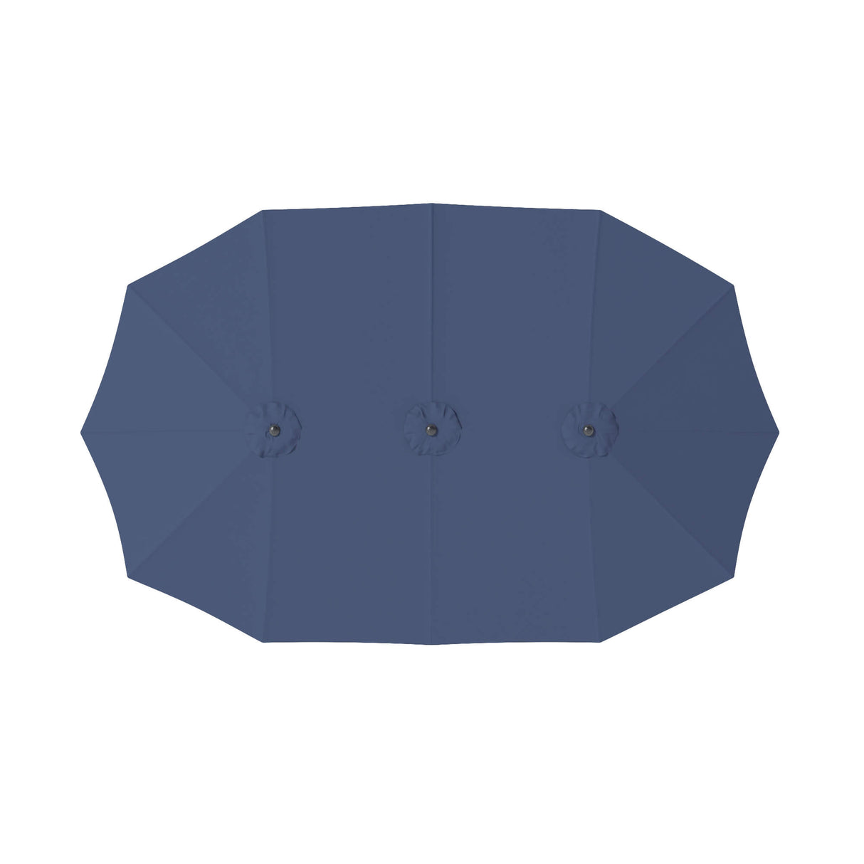 Vicllax Horizon 13ft Double-Sided Patio Umbrella with Heavy-Duty Base