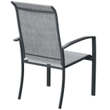 Vicllax Skyline Stackable Outdoor Dining Chair, Set of 2/4