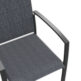 Vicllax Skyline Stackable Outdoor Dining Chair, Set of 2/4