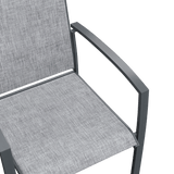 Vicllax Skyline Stackable Outdoor Dining Chair, Set of 2/4