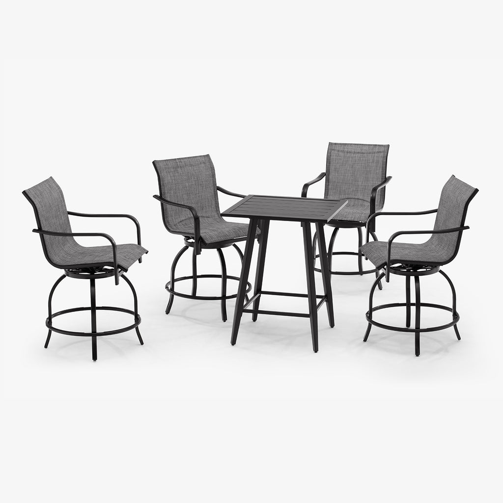 outdoor 7 pieces bar set
