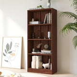 Vicllax Librería de Madera, Estantería Abierta Ajustable en Altura de 4/5 Estantes para Oficina en casa 