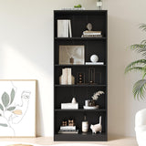 Vicllax Librería de Madera, Estantería Abierta Ajustable en Altura de 4/5 Estantes para Oficina en casa 